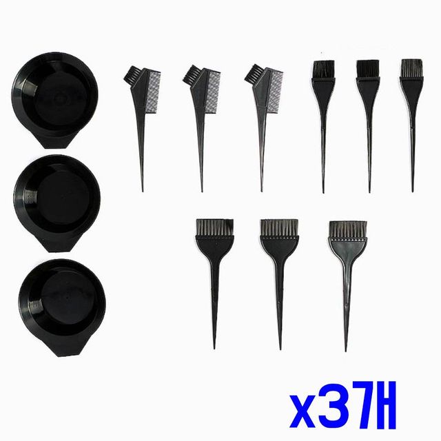 TBZ 간편 셀프 염색 브러쉬 도구 12p세트 x3개