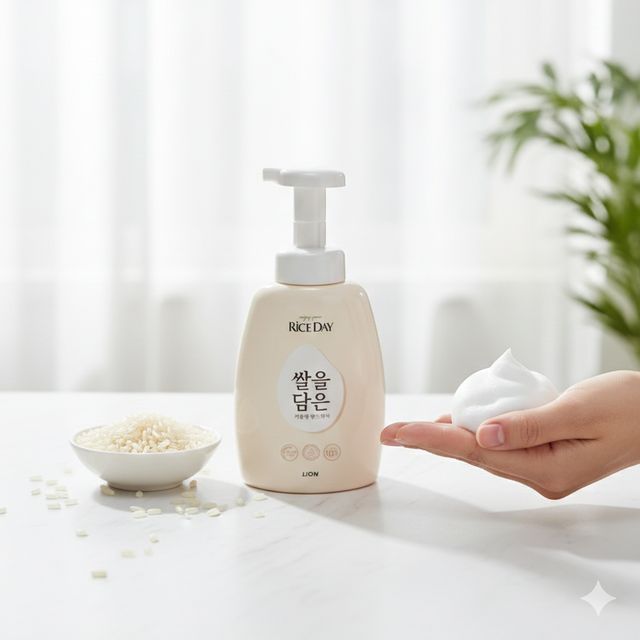 라이스데이 거품형 비누 쌀을담은 핸드워시 500ml (당일발송/무제한공급/정품)