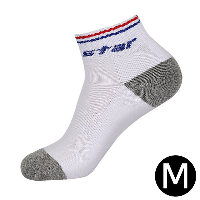 스타스포츠 스포츠양말 단목 화이트.태극 M TO550-28M