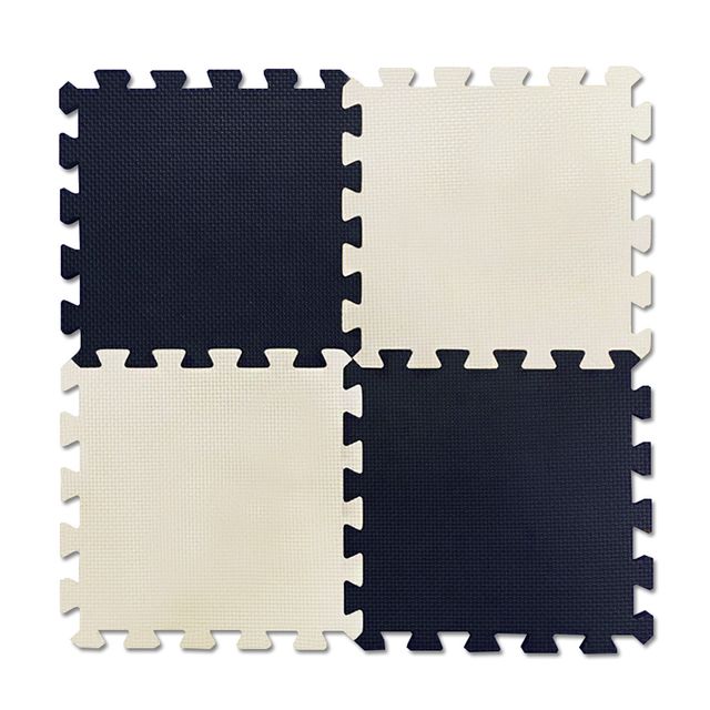 혜명몰 DK 퍼즐매트 4P 네이비 60x60cm 소음방지매트 캠핑매트 한강매트 층간소음방지매트 거실매트