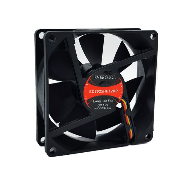에버쿨 80mm 케이스 팬쿨러 PWM 4핀 EC8025HH12BP