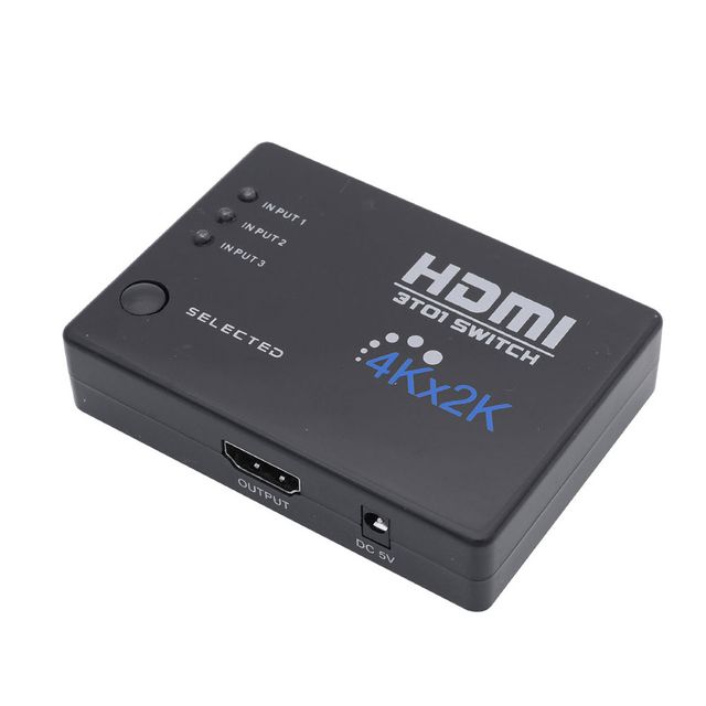 고화질 영상 음성 출력 무전원 HDMI 선택기 4K
