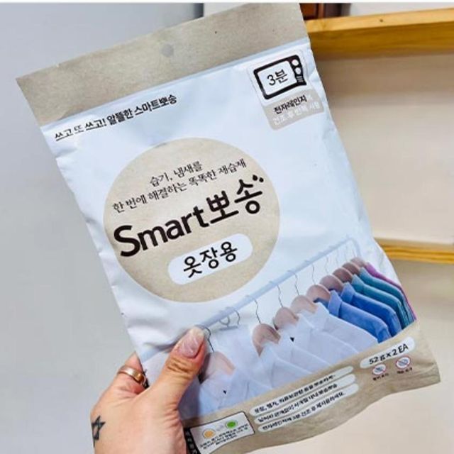 스마트 뽀송 제습제 옷장용 옷장용제습제 옷장냄새제거 옷장탈취제