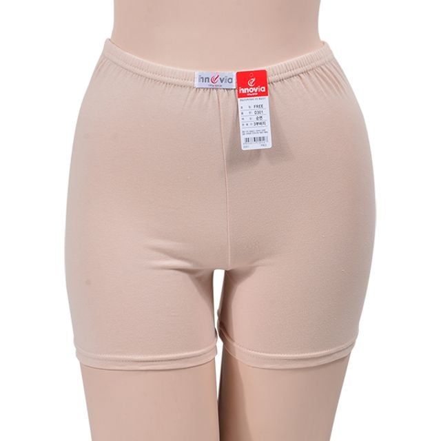 여성 면스판 3부 컬러 속바지 데일리 편안한 ZF 착용감