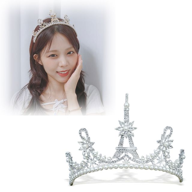 신부 티아라 웨딩 헤어장식 왕관 예식 머리띠 올림머리 코디용 헤어핀 악세사리