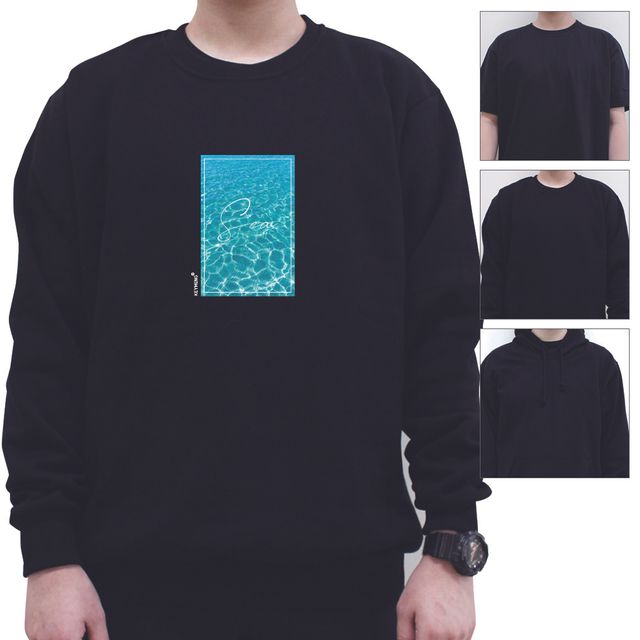 키밍 SEA 반팔라운드티 운동회단체복 예쁜티셔츠