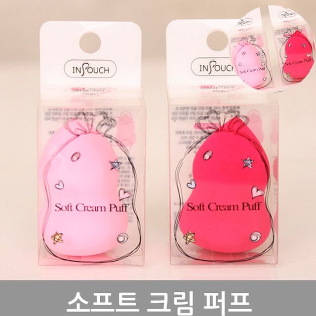 쿠션팩트 컴팩트 크림퍼프