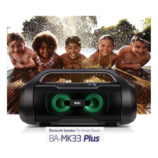 브리츠 BA-MK33 Plus 휴대용 블루투스 스피커 캠핑용