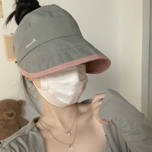 여자 여름 러닝 산책 주말 외출 햇빛 차단 썬 캡 모자