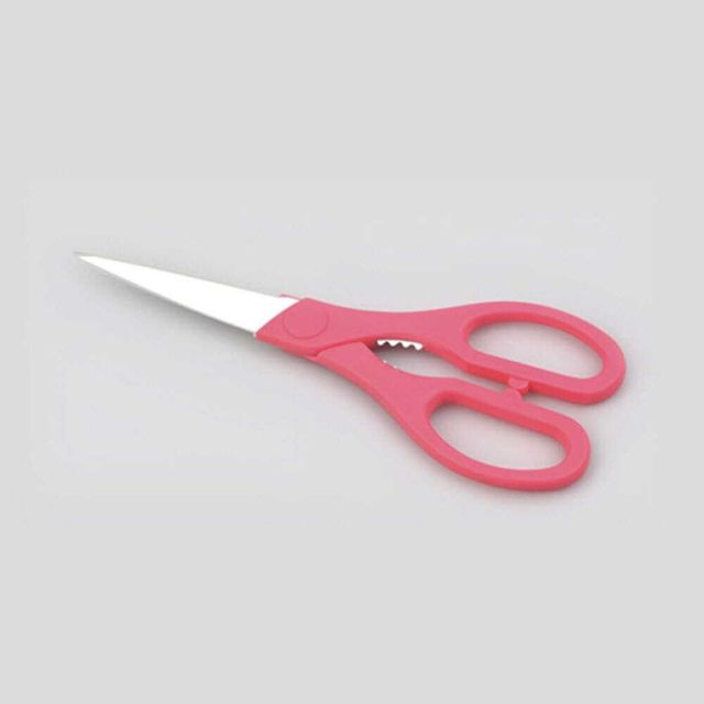 핑크색 주방가위 스텐 이유식 고기가위 식당 업소용 삼겹살 고기 양손