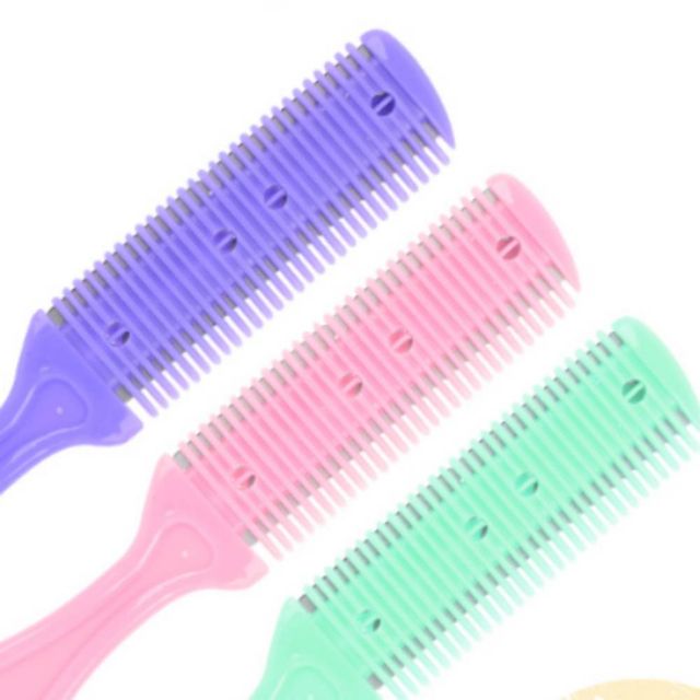 머리 손질칼 머리손질 면도빗 머리숱칼