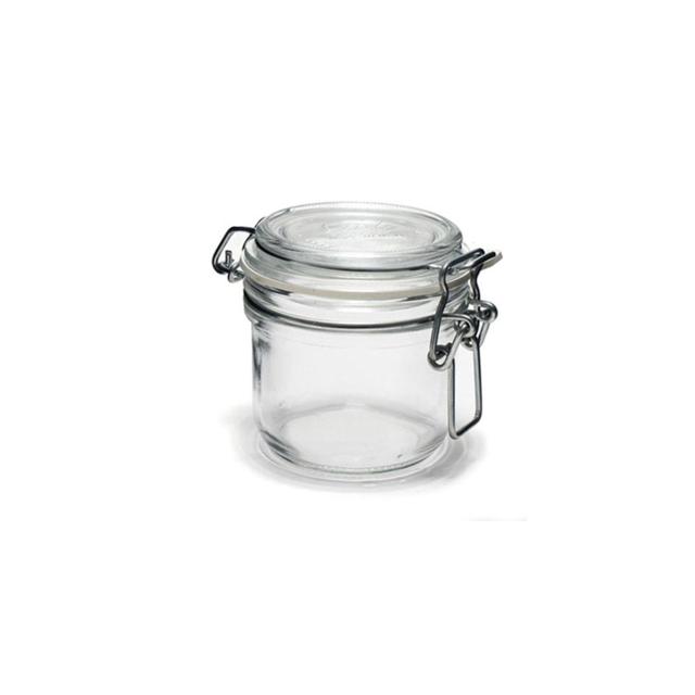 보르미올리 피도 200ml 투명 유리 밀폐병 공병