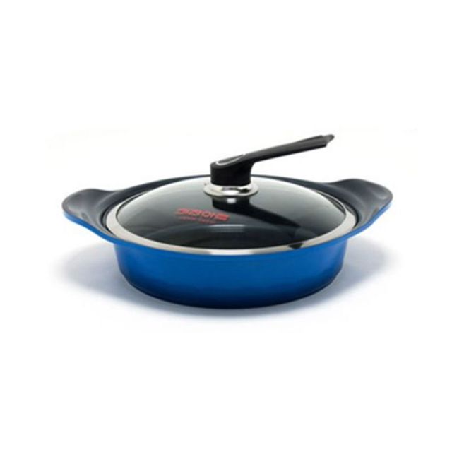 세라믹 전골냄비 24cm 키친아트 컬러투톤