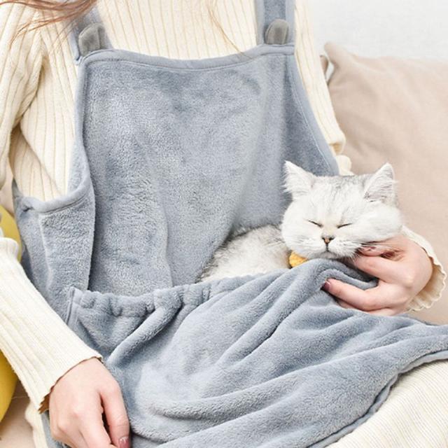 강아지 캥거루 담요 앞치마 - 고양이 그루밍 PET 포대기
