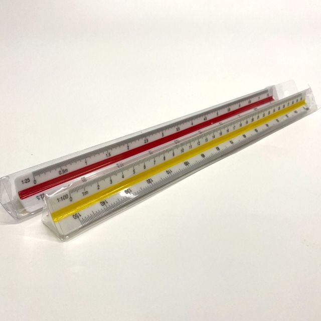 ZF 스케일자 30cm 고배율 축적