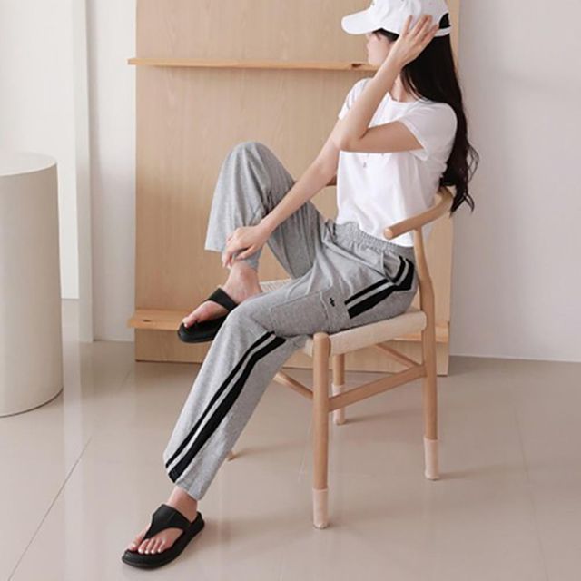 코디 여자바지 캐쥬얼 배기팬츠 배기 긴바지 루즈핏