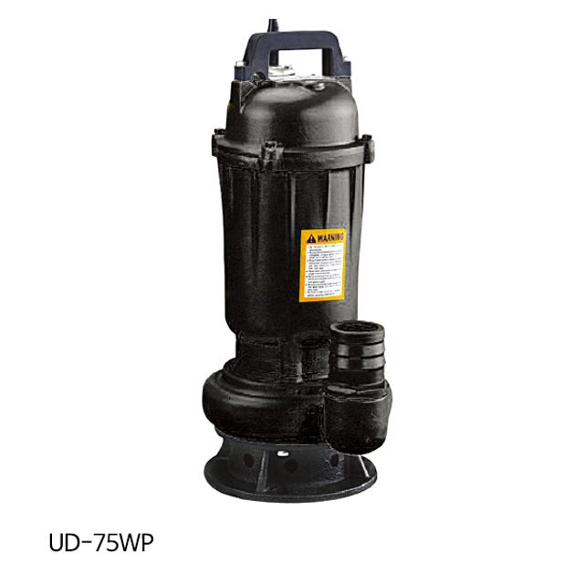 UDT 수중펌프 UD-75WP 1HP 단상220V 배수용 펌프