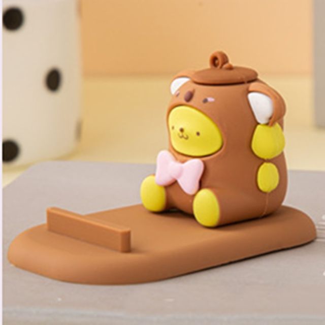 8.5x5.0x5.5cm 캐릭터 스마트폰 거치대 (똥강아지)