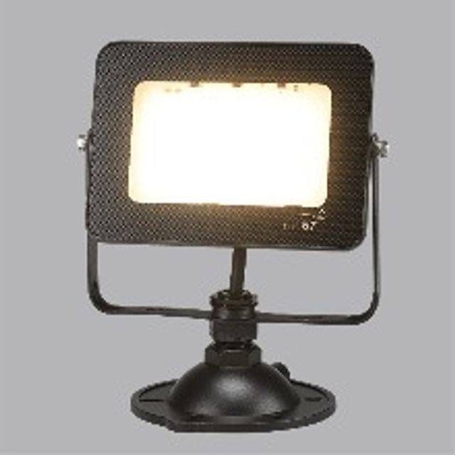 LED 사각 슬림 투광등 블랙 A1 30W 전구색 IP67 방수 간판등 공장등 보안등