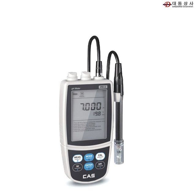 CAS수질측정기 CAS 수질측정기 PH메타 PM-2 (-2.00~16.00PH) 양어장