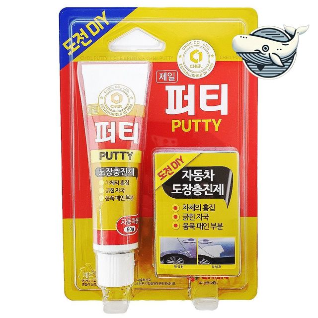 자동차 도장복원 퍼티 충진제 90g 간편