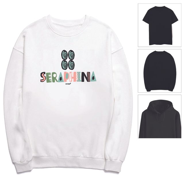 키밍 serapina 남녀공용 티셔츠 후드 맨투맨 반팔티 세트