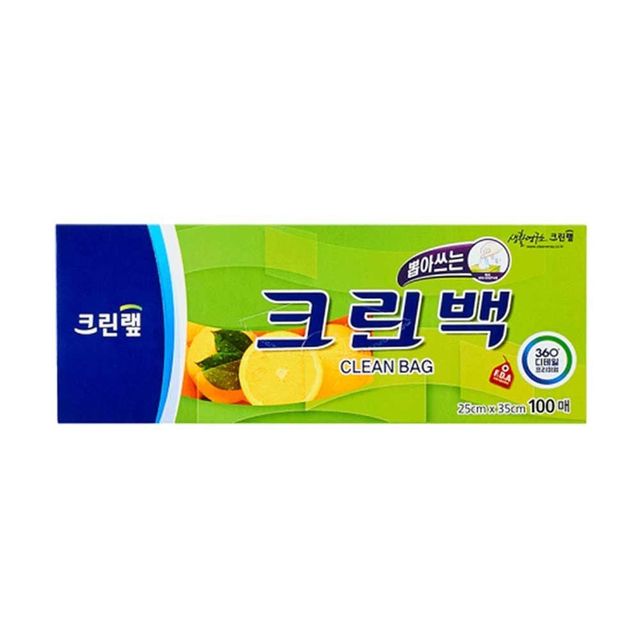 25cmX35cm 비닐백 크린백 위생백 식품포장비닐 100매포장백