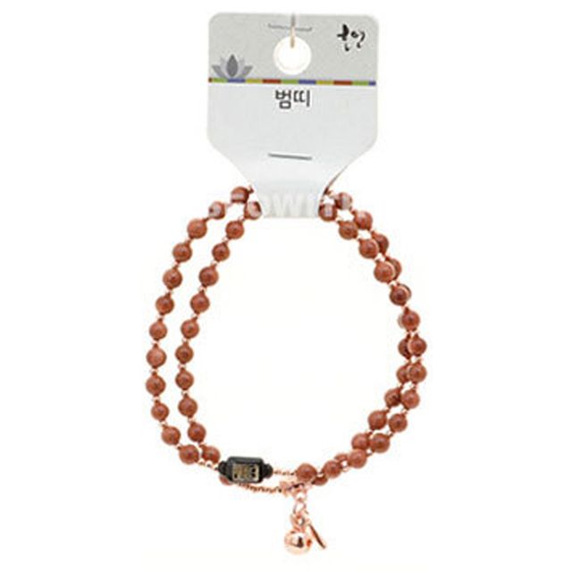 사금석 염주팔찌 호랑이띠 삼부적 액운방지