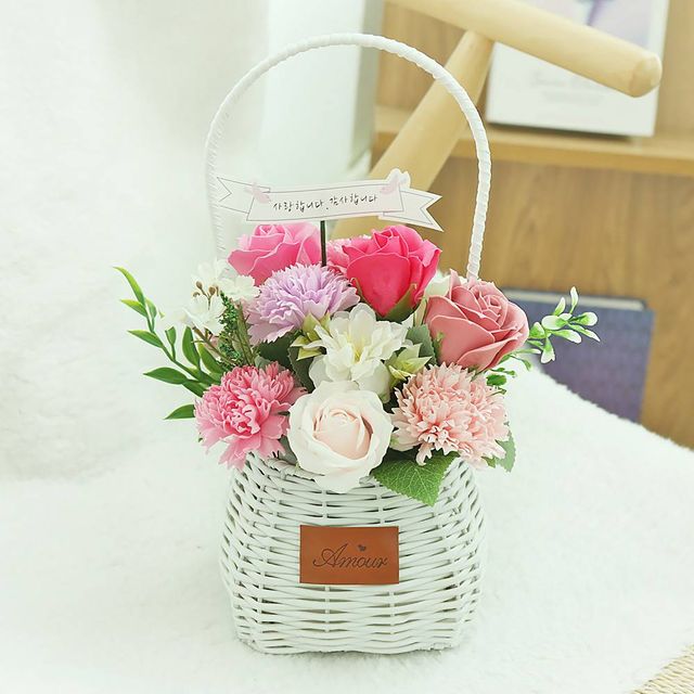 TBZ 꽃단지 카네이션 바구니
