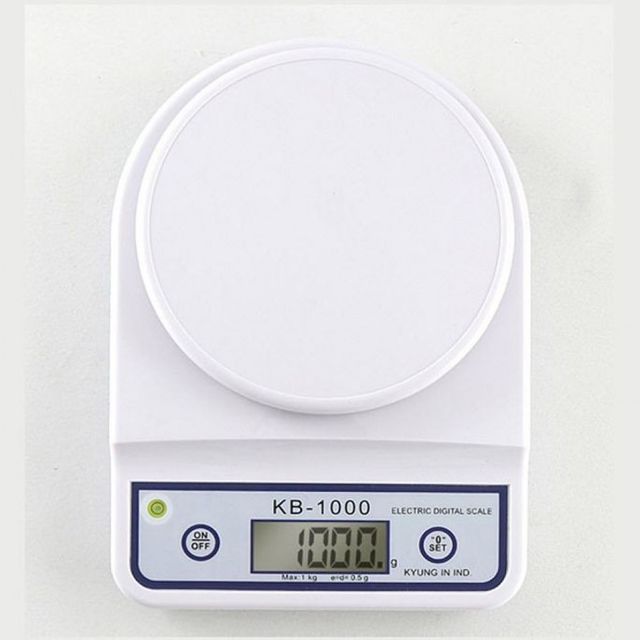 디지털 주방 저울 1kg, 베이킹용 전자계량기