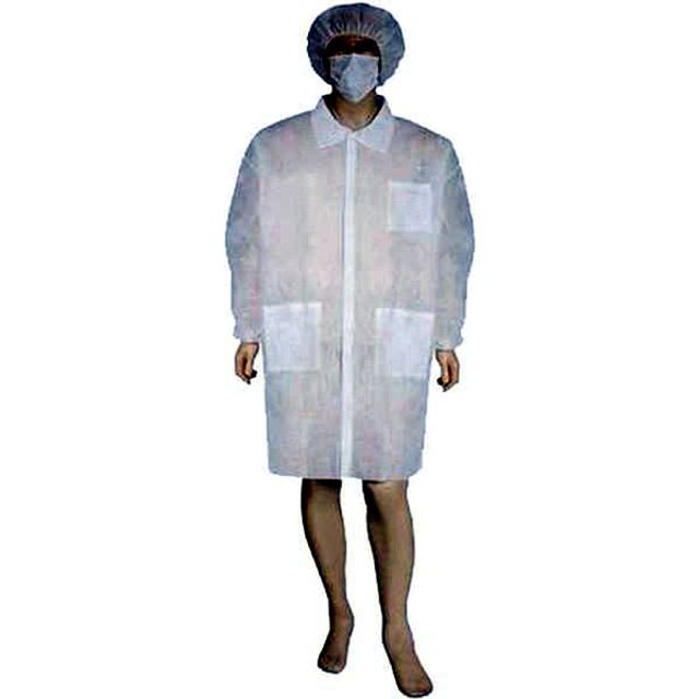 HNG200 일회용 가운 60g 실험실 2XL 나비PB 50개입