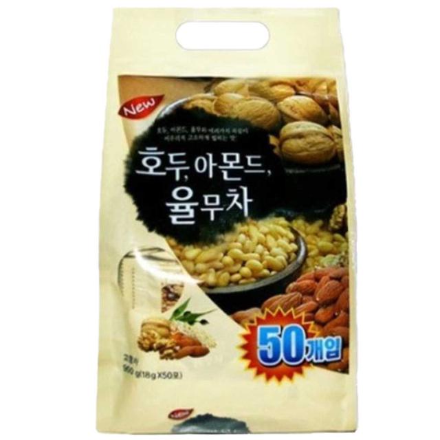 동일 호두아몬드 율무차 50T - 고소하고 든든한 영양차