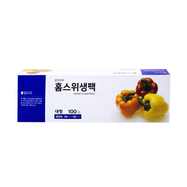 BTM 홈 위생팩 대형 100매 30cmx45cm