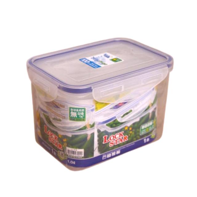 락스타 밀폐 1호 1000ml - 플라스틱 반찬통 밀폐용기