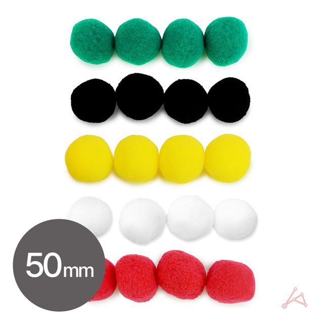 뿅뿅이 50mm 털방울 솜공