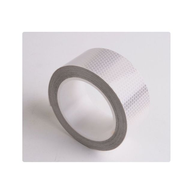 50mm 테이프 반사 x 야간 작업 백색 벌집 무늬 10m