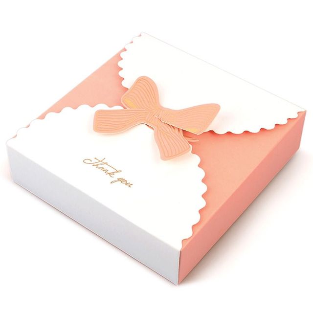 리본포장상자 리본 선물 박스 핑크 상자 케이스 생일 기념일 이벤트
