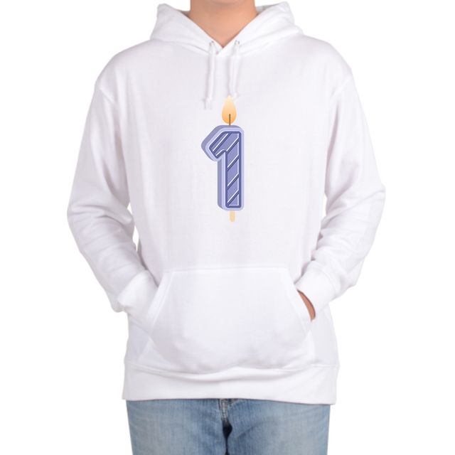 후드티 생일축하 숫자 기호 양초 디자인