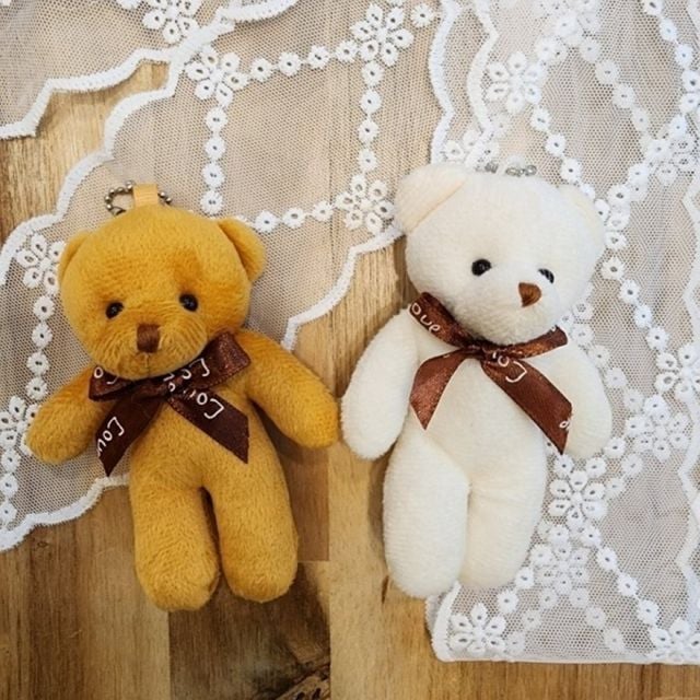 곰인형 가방고리 귀여운 키홀더, 가방 장식 소품
