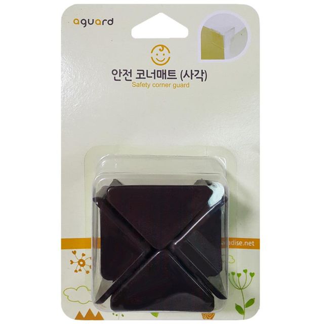 모서리 안전 코너 보호대 사각 4개 가드 사고예방
