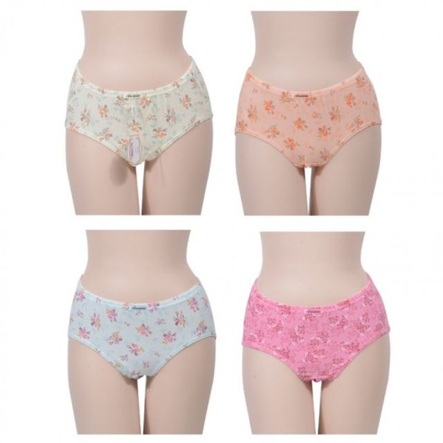 10대여자속옷 세트 꽃무늬팬티 30대 5매 할머니 예쁜