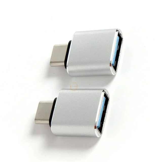 USB 3.0 A to C타입 OTG젠더 실버 USB변환젠더 USB젠더 변환젠더