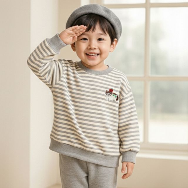 모노캣세트 유아상하복