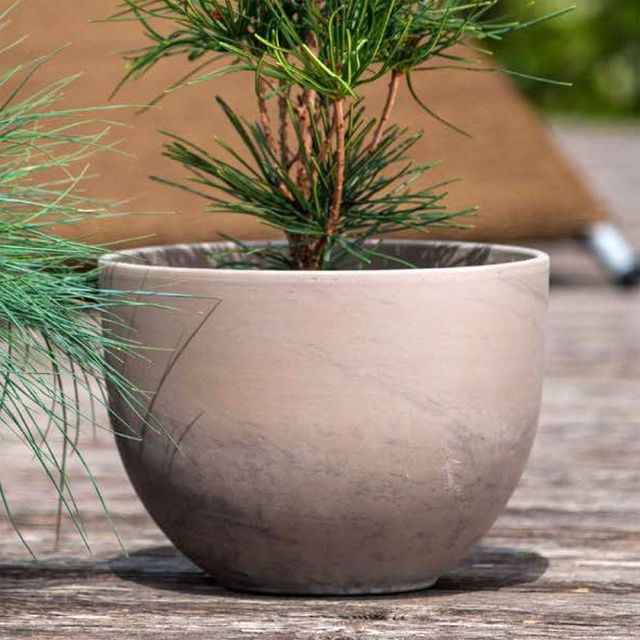 네추럴 세라믹 화분 23x17cm 테라코타 플랜트 포트 실내외 인테리어용