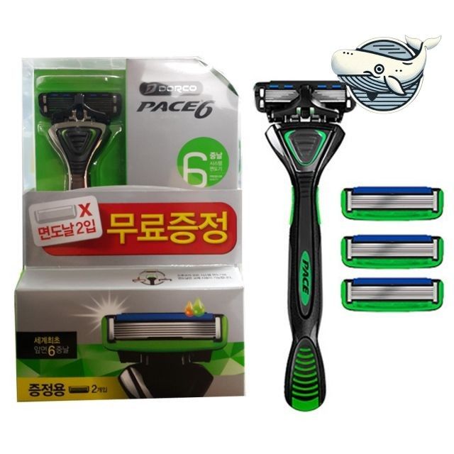 부드러운 면도 경험 도루코 면도기와 면도날