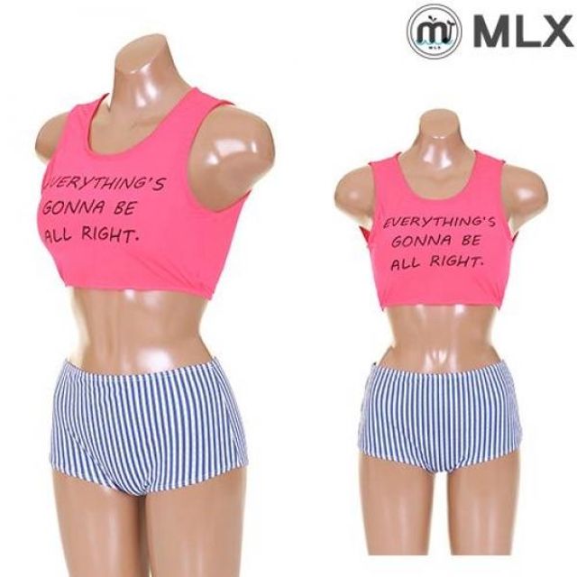 BS 엠엘엑스_여성 커플룩 비치웨어룩 비키니 워터파크 여름 수영복_RE_359