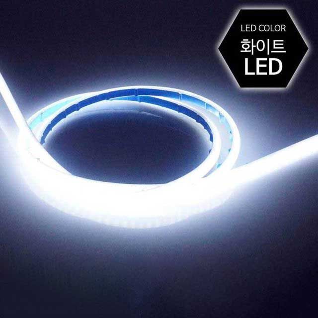 12V LED 바 화이트 실리콘 면발광 자동차 조명 DIY