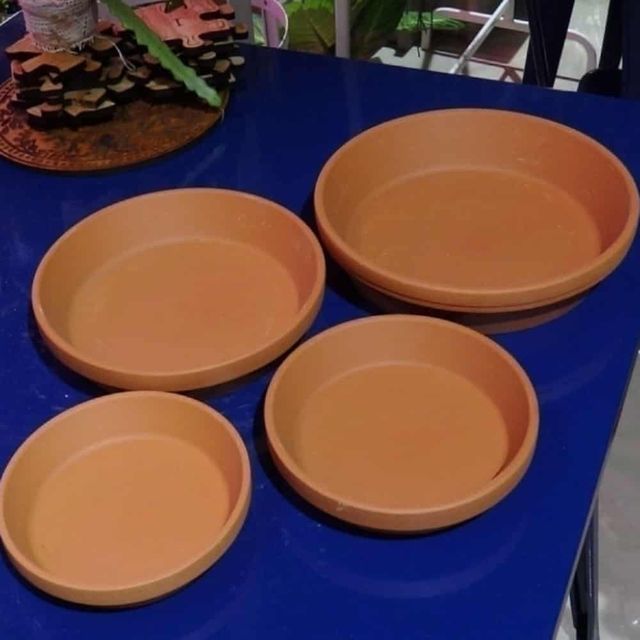 토분화분받침 독일산 내경140/외경175mm 거실화분받침대 원형받침대