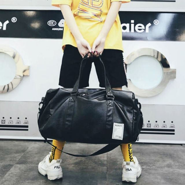 스포츠 블랙 운동 여행용 보스턴 짐가방 트래블 가방