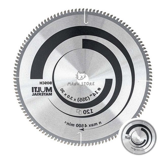 인테리어공사원형톱날 교체용원형톱날 알루미늄용 원형톱날 355mm 120날